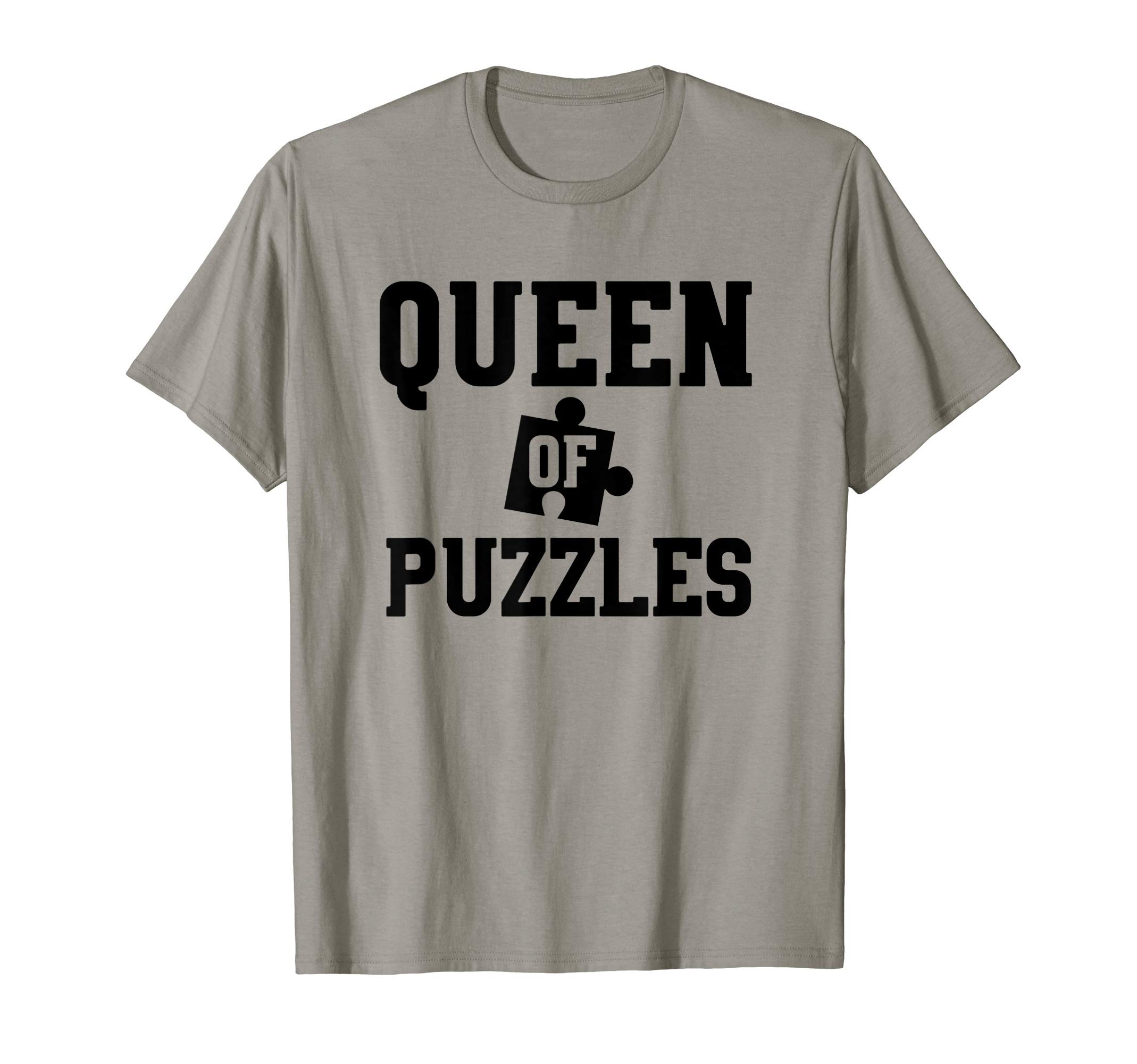 Queen of Puzzles - Jigsaw Puzzle Lover Shirt T-ShirtOEKO-TEX STANDARD 100