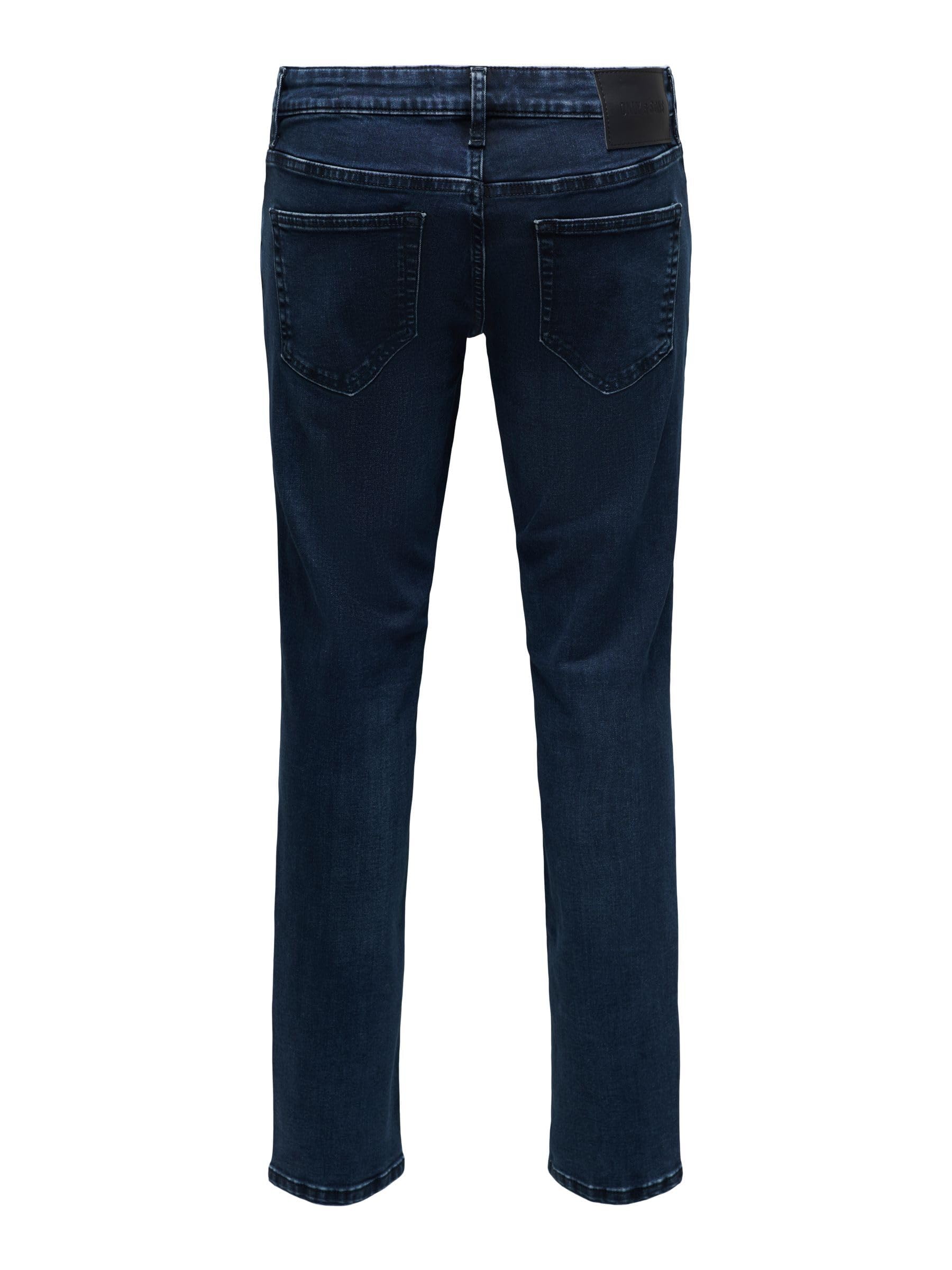 Only & Sons Onsloom Slim B.black 4976 Dnm Jeans Noos - Spodnie Mężczyźni