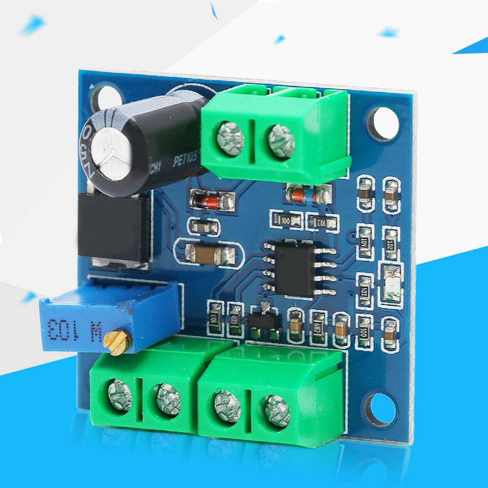 Modulo Convertitore Segnale Analogico 0-10V a 0-10KHz, Alta Precisione Classe 0.1, Isolamento Completo, 33x34mm, per Automazione Industriale