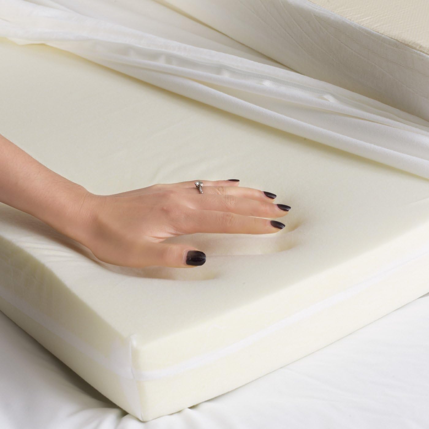 Classic Memory Foam Topper Single Size 5cm 50kg/m3 Amazon.co.uk