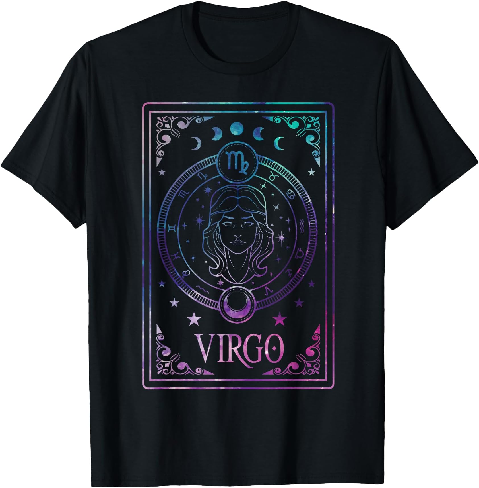 Virgo Tarot Card August September Birthday Astrology T-Shirt