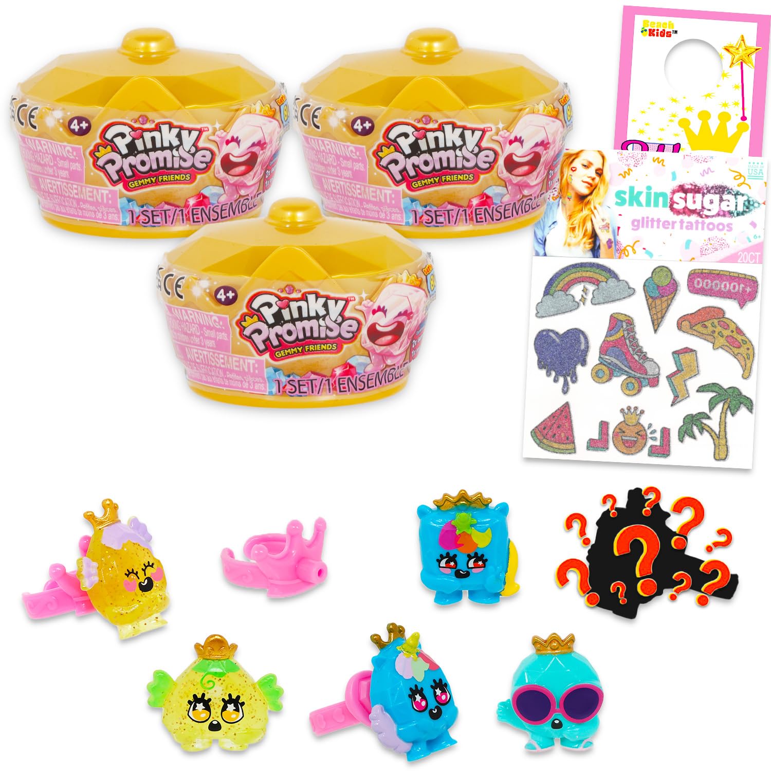 Amazon.com: Pinky Promise Surprise Crown Blind Box Toy Set for