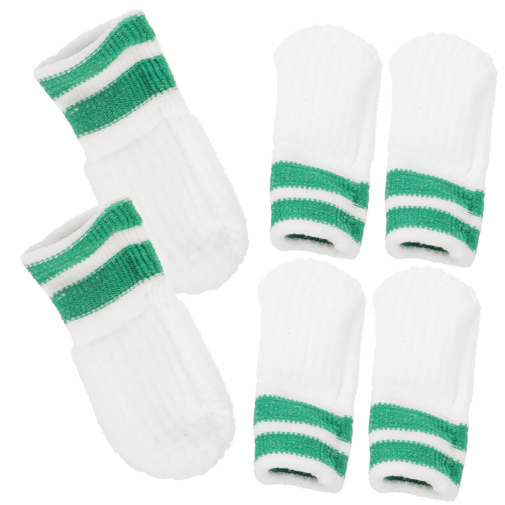 BESPORTBLE Dog Grooming Tool Set 6pcs Finger Brush for Dogs Soft Nylon Toothbrush for Dogs Pet Oral Care Gloves Easy-to-use for Dogs Cats