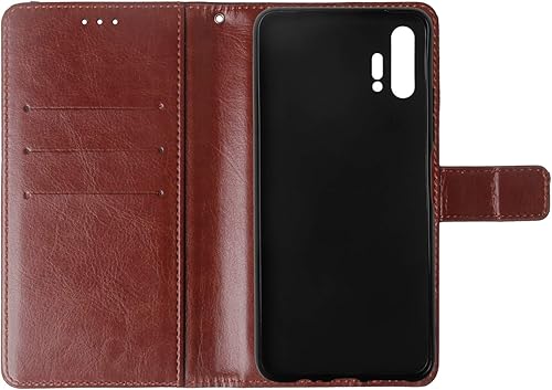 Miniatura 2 de Soporte Premium Retro Business Flip Funda de cuero Protector para UMIDIGI F2 6.53 "Protección Teléfono Cubierta de la piel Folio Libro Ranura para