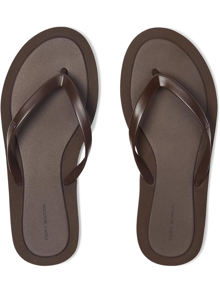 Black Tory Burch Kira Padded Flip Flop
