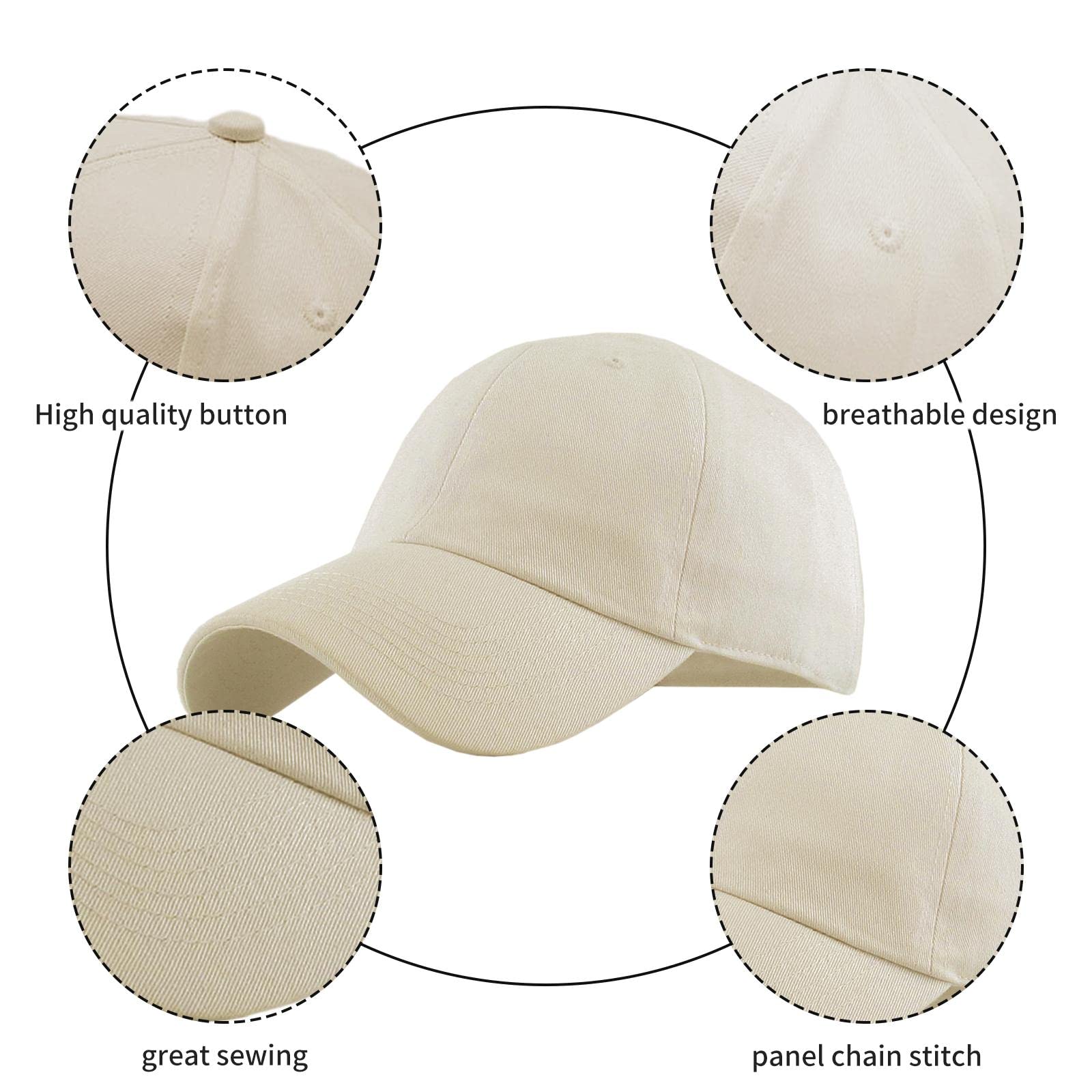 EDTON Gorra De Béisbol Mujer Gorra De Béisbol Al Aire Libre Clásico Ajustable Planit Sombrero Deportes Ocio Gorra De Verano Sombrero para El Sol Deportes Viajes Gorras