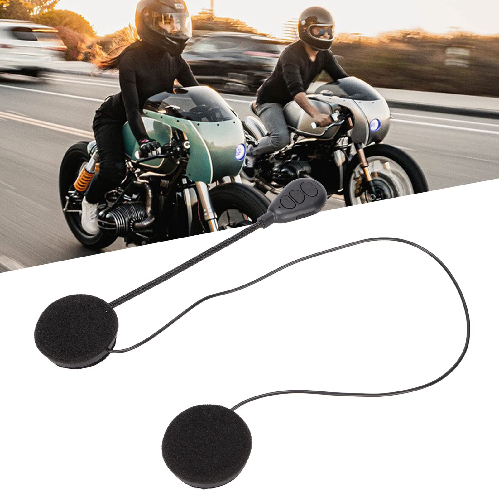 Amazon.co.jp: T6ヘルメットBluetoothヘッドセットプレミアム