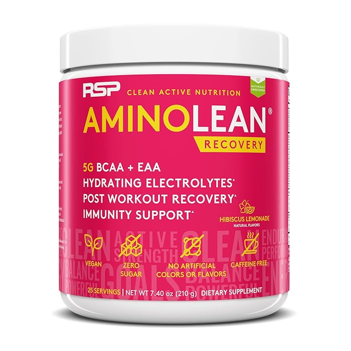 Buy RSP AminoLean Recovery Post Workout BCAAs Amino Acids Supplement