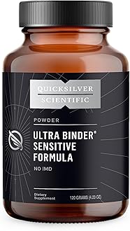 Ultra Binder Sensitive Formula - Gut Health Supplement with Activated Charcoal, Bentonite Clay - Cleansing Support Powder (120g)