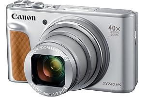 Canon PowerShot ELPH 360 Digital Camera, Silver