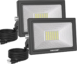 MEIKEE LED Floodlight, Work Light, Signboard Light, 35W, Daylight Color, Fish Collecting Light, Parking Lot Light, Energy Saving, High Brightness, Heavy Rain, Factory, IP66 Waterproof, For Gymnasiums,