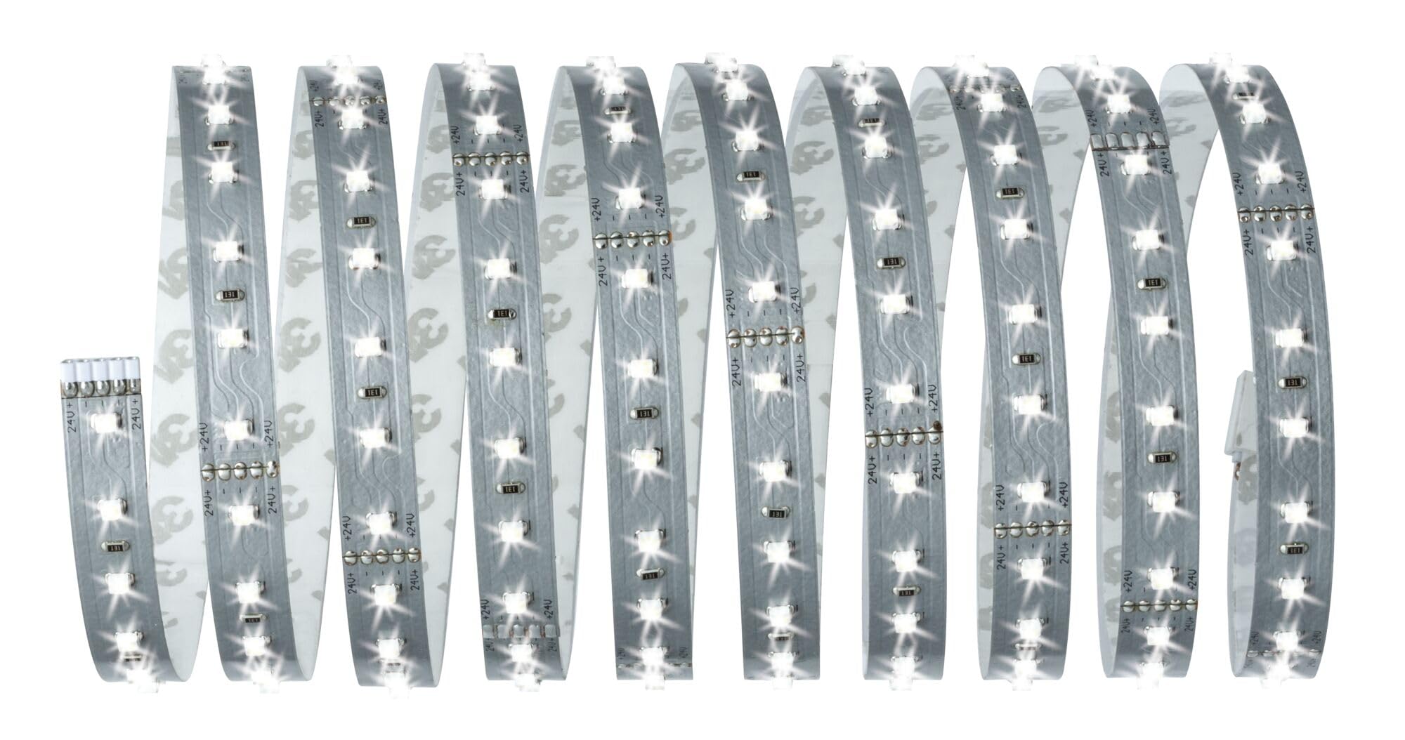 Paulmann 70580 LED Strips MaxLED 500 kit de base incl. 1x17 watts gradable bande lumineuse Argent barre lumineuse Métal bande LED 6500 K