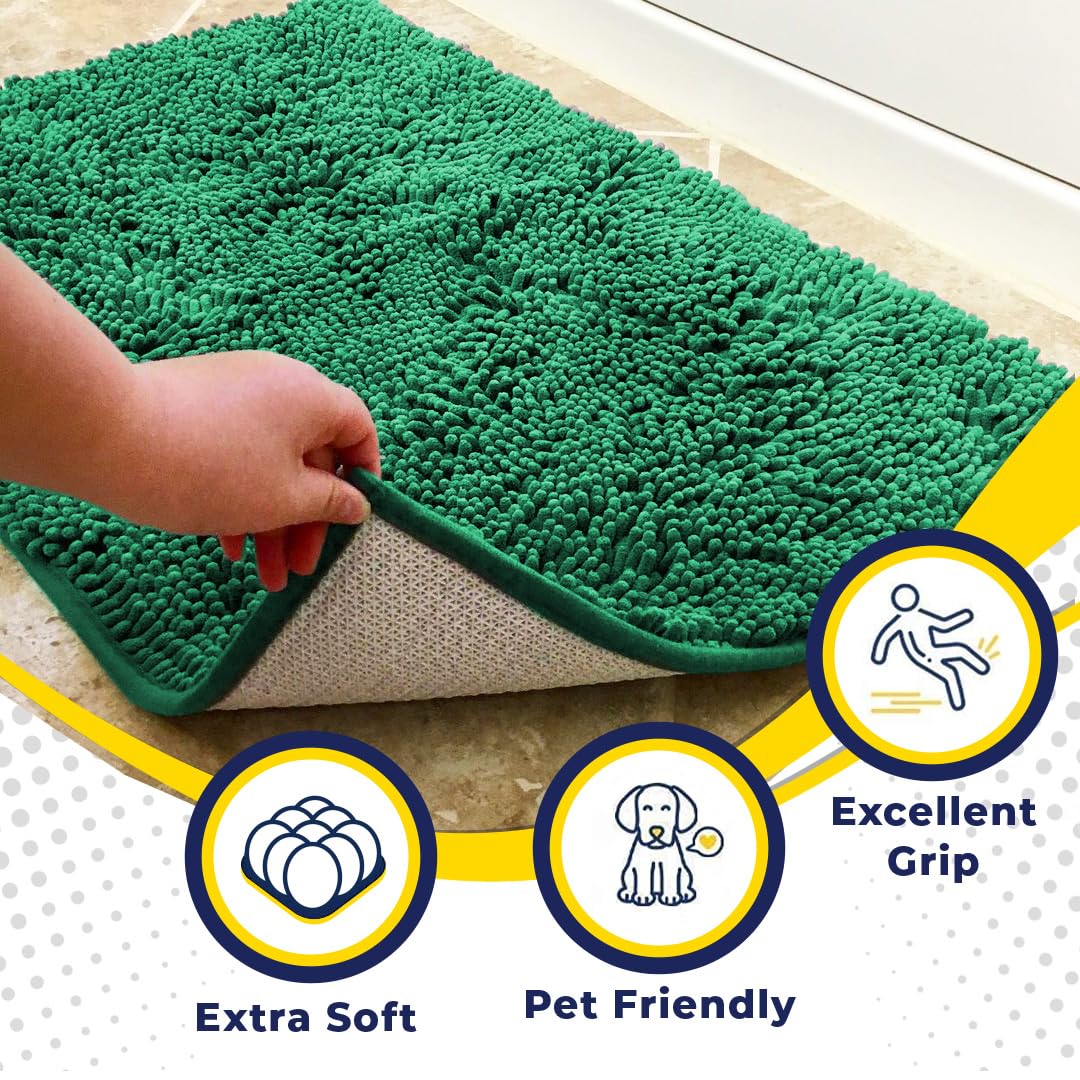 Muddy Mat®, Dark Green, 50 x 80 cm - Image 2