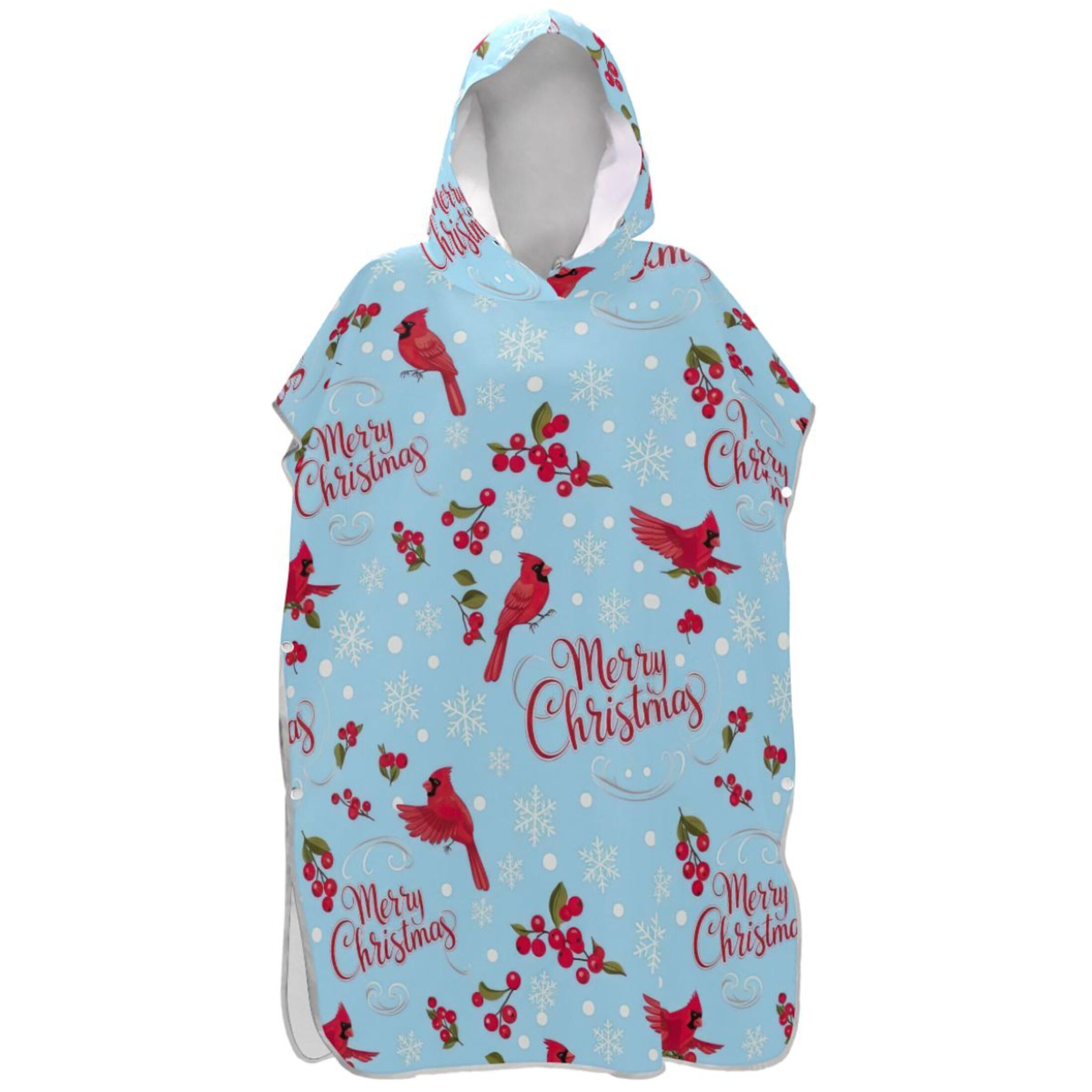 Poncho de surf de Noël le cadeau idéal pour surfeur peignoir bleu