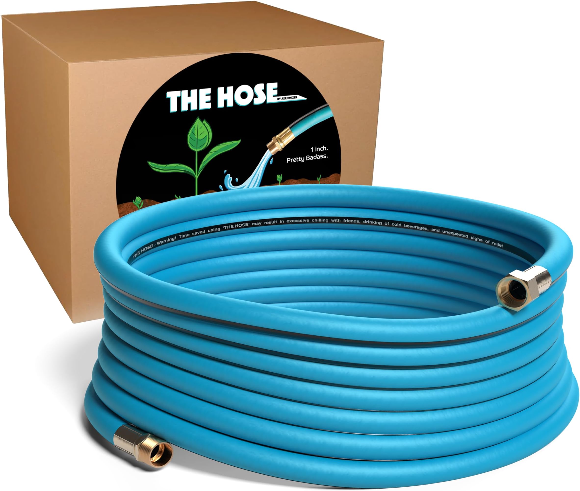 Osmile Professional Soaker Hose 1" x 100 ft Garden Hoses