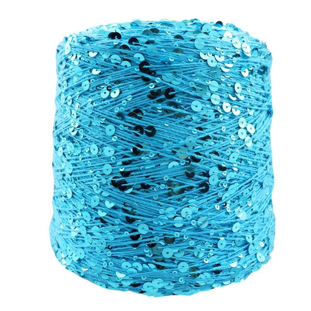 Chunky Knitting Chunky Knitting 50G/Ball/140M Cotton Yarn 6/3Mm Special Sequin Yarn Clothing Accessories Doll Knitting Yarn-12_2Pcs