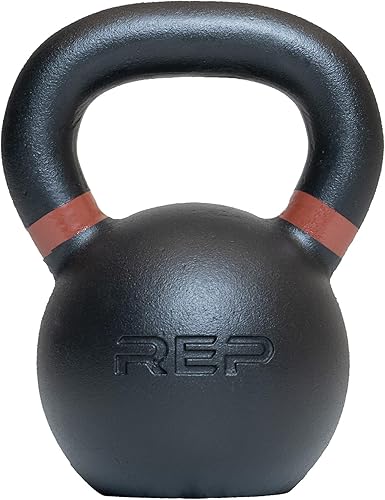 Miniatura 17 de REP Fitness Juego de pesas rusas y individuales, 4 kg a 24 kg, rango de peso de 9 lb a 53 lb, hierro fundido, entrenamiento de fuerza, gimnasio en
