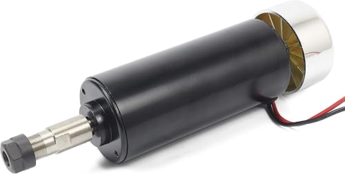 Miniatura 7 de RATTMMOTOR Motor de husillo CNC 500W ER11 500 vatios refrigerado por aire Motor de husillo 2.047 in DC 48V 12000RPM 600mN.m para DIY Mini CNC Router