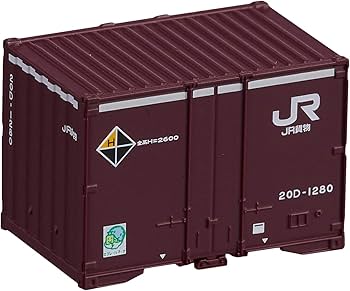 Amazon | TOMIX Nゲージ 20D形コンテナ 増備型 ・ 3個入 3168 鉄道模型