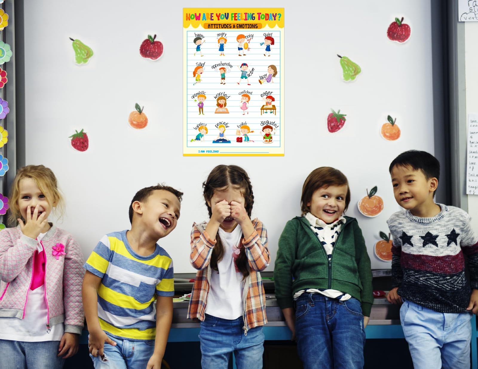 Snapklik.com : WaaHome Feelings Chart For Kids Toddlers - How Are You ...