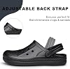 Zuecos de jardín Raoendis para mujer y hombre, cómodos y deslizantes para caminar en verano y playa 7