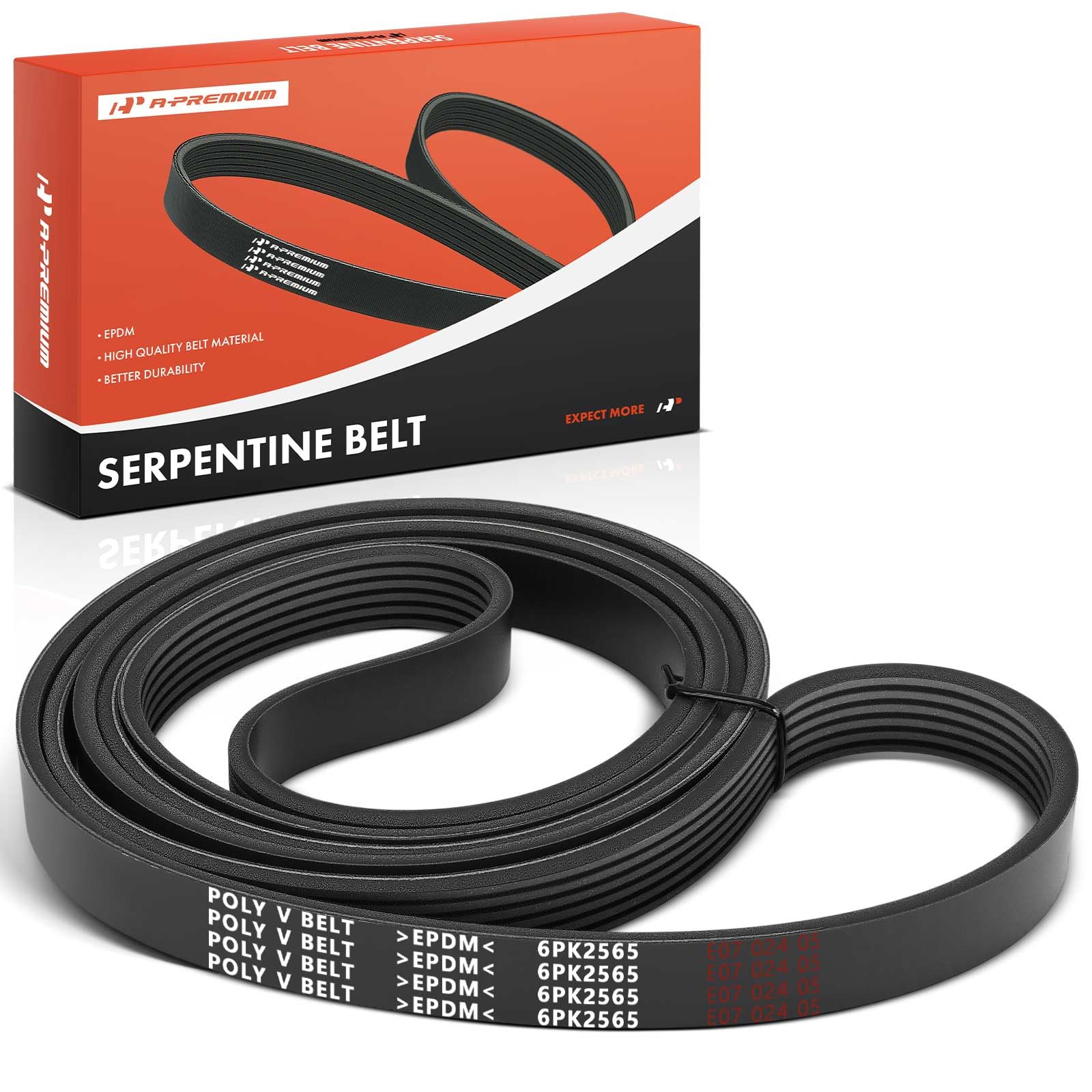 A-Premium 31110RLF003 Engine Serpentine Drive Belt Compatible With Honda CR-V CRV