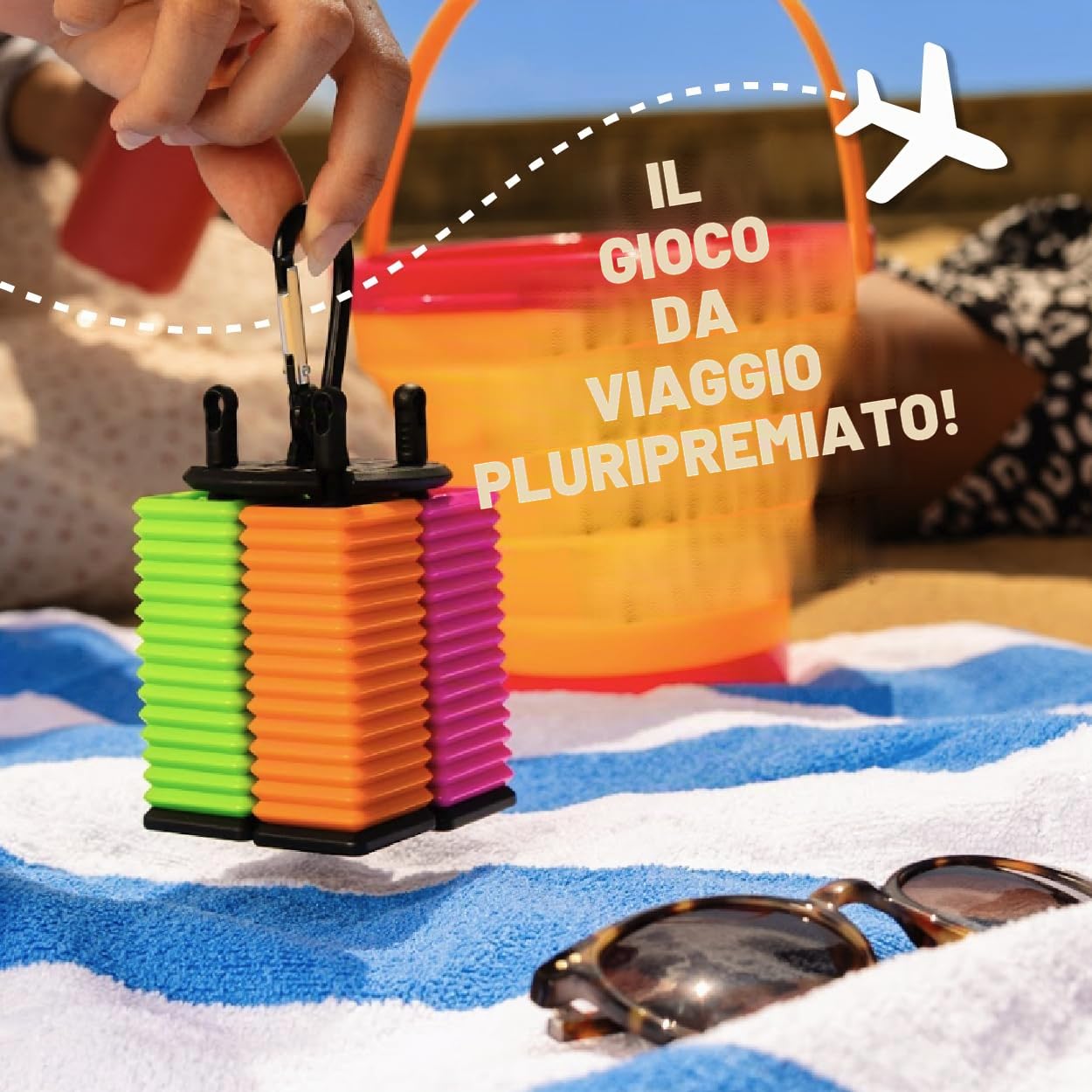 OK Play: Gioco di tessere da viaggio definitivo | Impara a giocare in 10 secondi | Impermeabile e indistruttibile | Perfetto per bambini e adulti