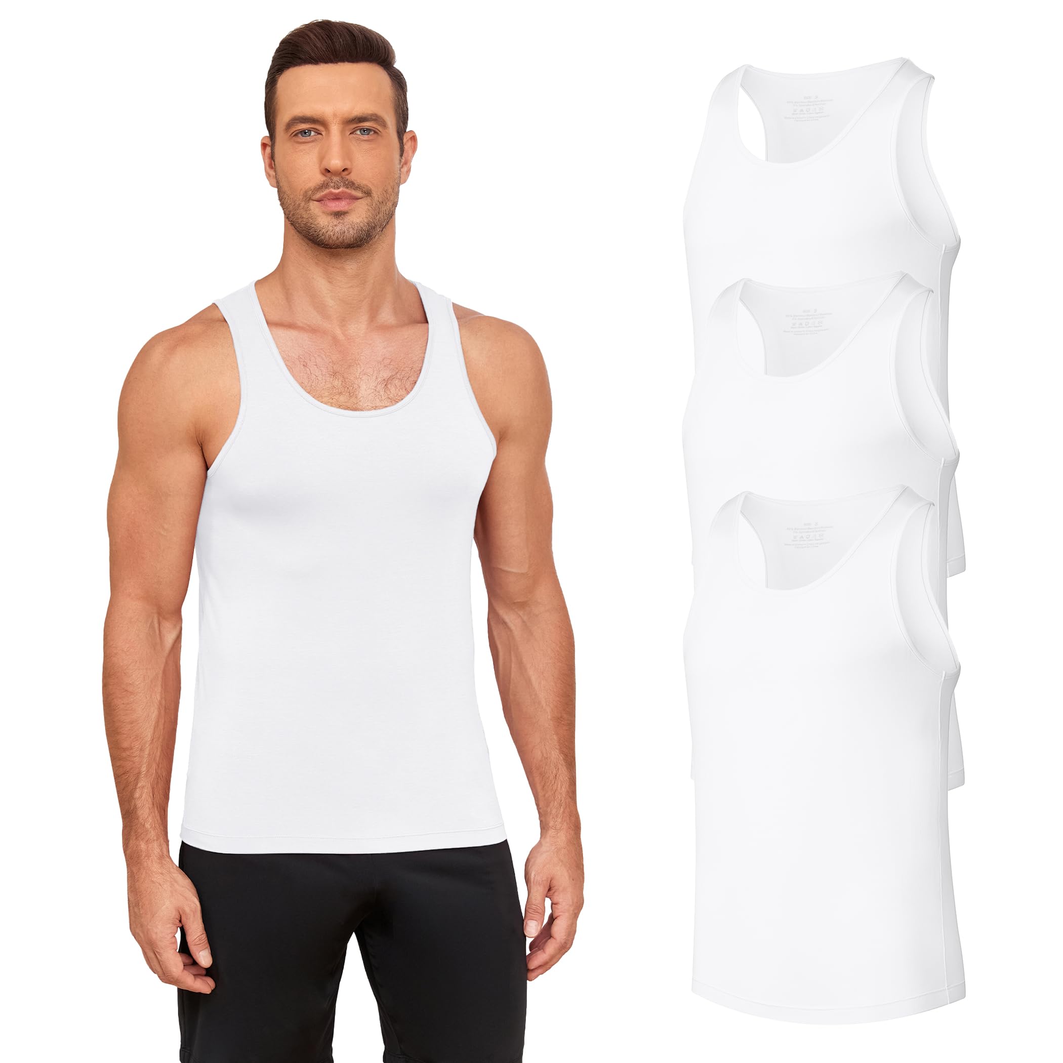 Colorfulleaf Mens Bamboo Shirts
