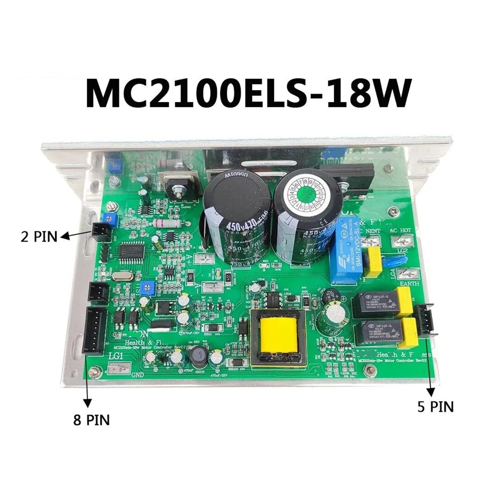 Reemplazo del Controlador del Motor de la Cinta de Correr, MC2100ELS-18W/ MC2100ELS-50W, Placa de Fuente de alimentación, Compatible con Icon PROFORM
