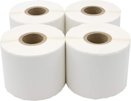 Compatible DYMO 2.25"x4" Address & Barcode Labels - 250 Labels per Roll 4 Rolls