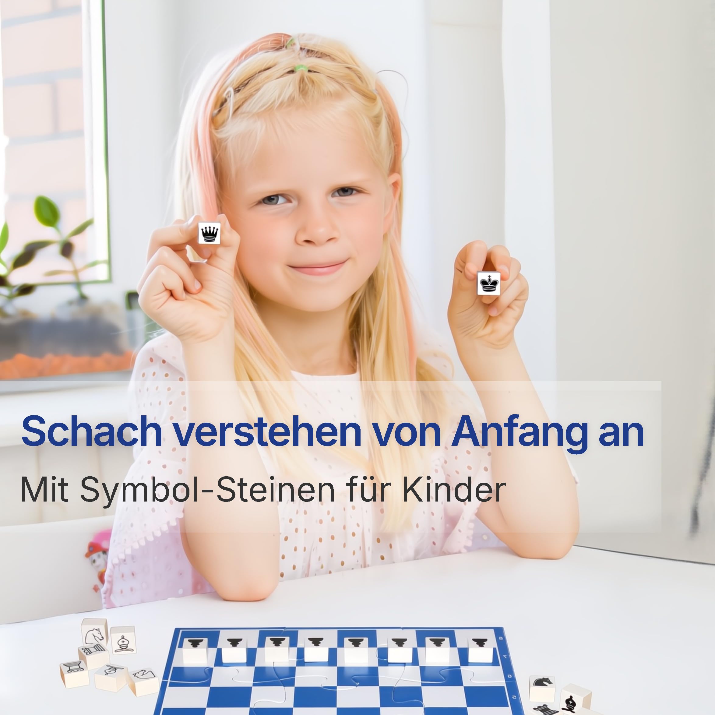 Chess Junior - Schach Lernen für Kinder ab 5 Jahren | Schachspiel mit 12 Mini-Partien | Schritt-für-Schritt Lernsystem für Anfänger | Vom ersten Zug bis zum Schachmatt