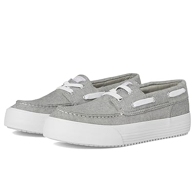 Sperry Kids Bahama Platform (Little Kid/Big Kid) Girls Shoes Grey