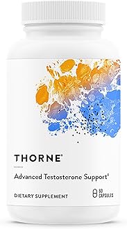 Advanced Testosterone Support - Men's Health Supplement - Supports Healthy Testosterone Levels & Muscle Fatigue* - with Ashwagandha, Shilajit & Zinc - Gluten, Dairy & Soy-Free - 30 Servings