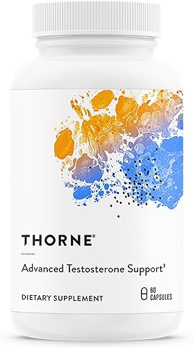THORNE - Soporte Avanzado de Testosterona - Suplemento de Salud Masculina - Apoya Niveles Saludables de Testosterona y Combate la Fatiga Muscular* -