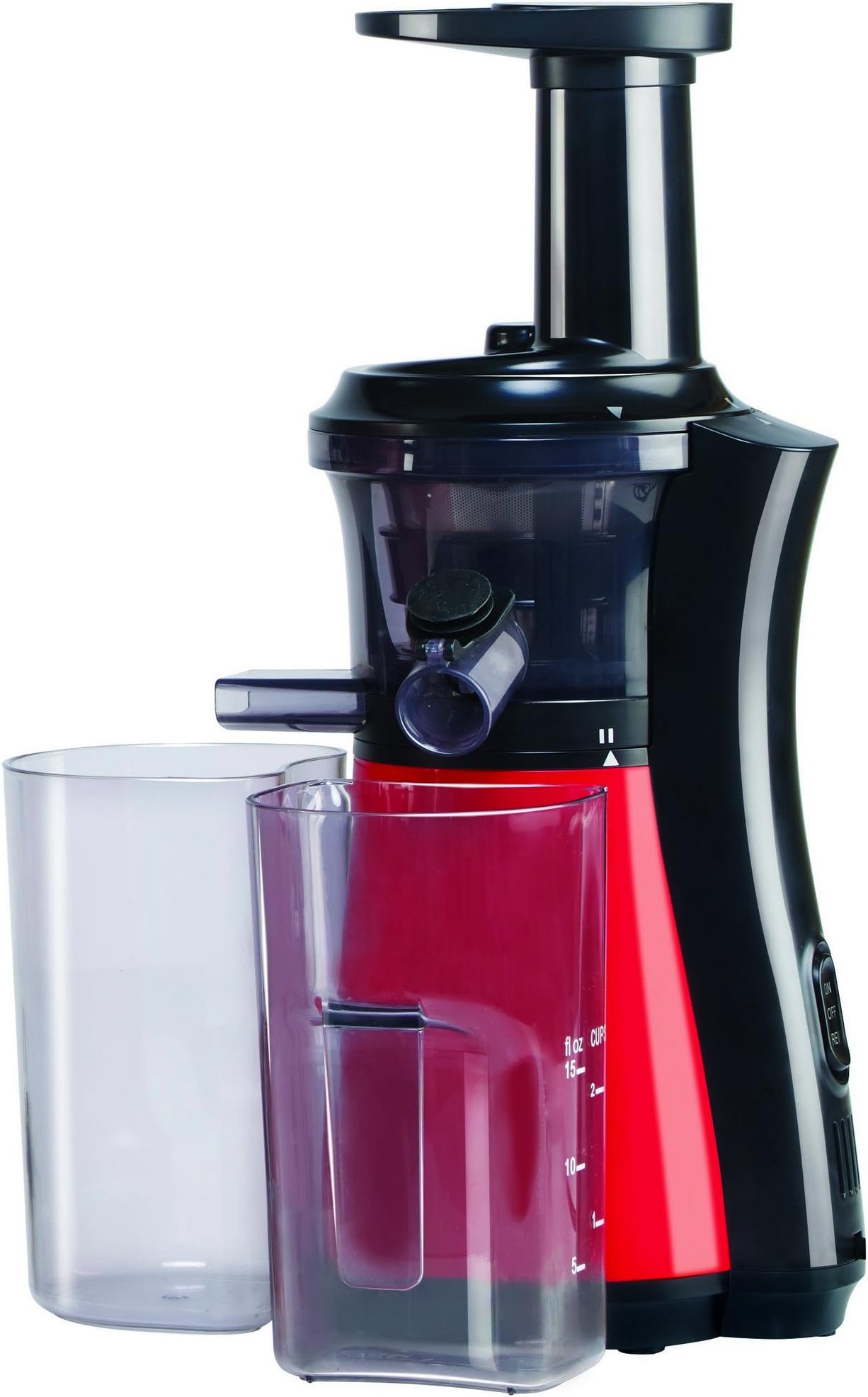 Bajaj Platini VJ01 150-Watt Vitamin Slow Juicer (Cherry Red/Black)