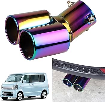 Amazon | マフラー カッター 2本出し スズキ エブリイ/エブリイワゴン