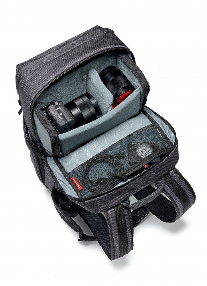 Manfrotto MB MN-BP-MV-50 Manhattan Mover-50 Zaino Fotografico, con Attacco Treppiede, Scomparto Fotocamera Rimovibile, per DSLR e Mirrorless con Obiettivo Medio/Lungo, Tessuto Rivestito