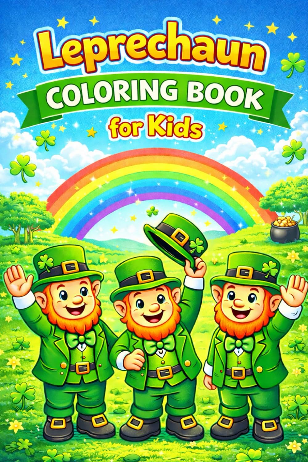 Leprechaun Coloring Book for Kids: St. Patrick’s Day Coloring Book with Leprechauns, Shamrocks, Irish Traditions and Fun for Children