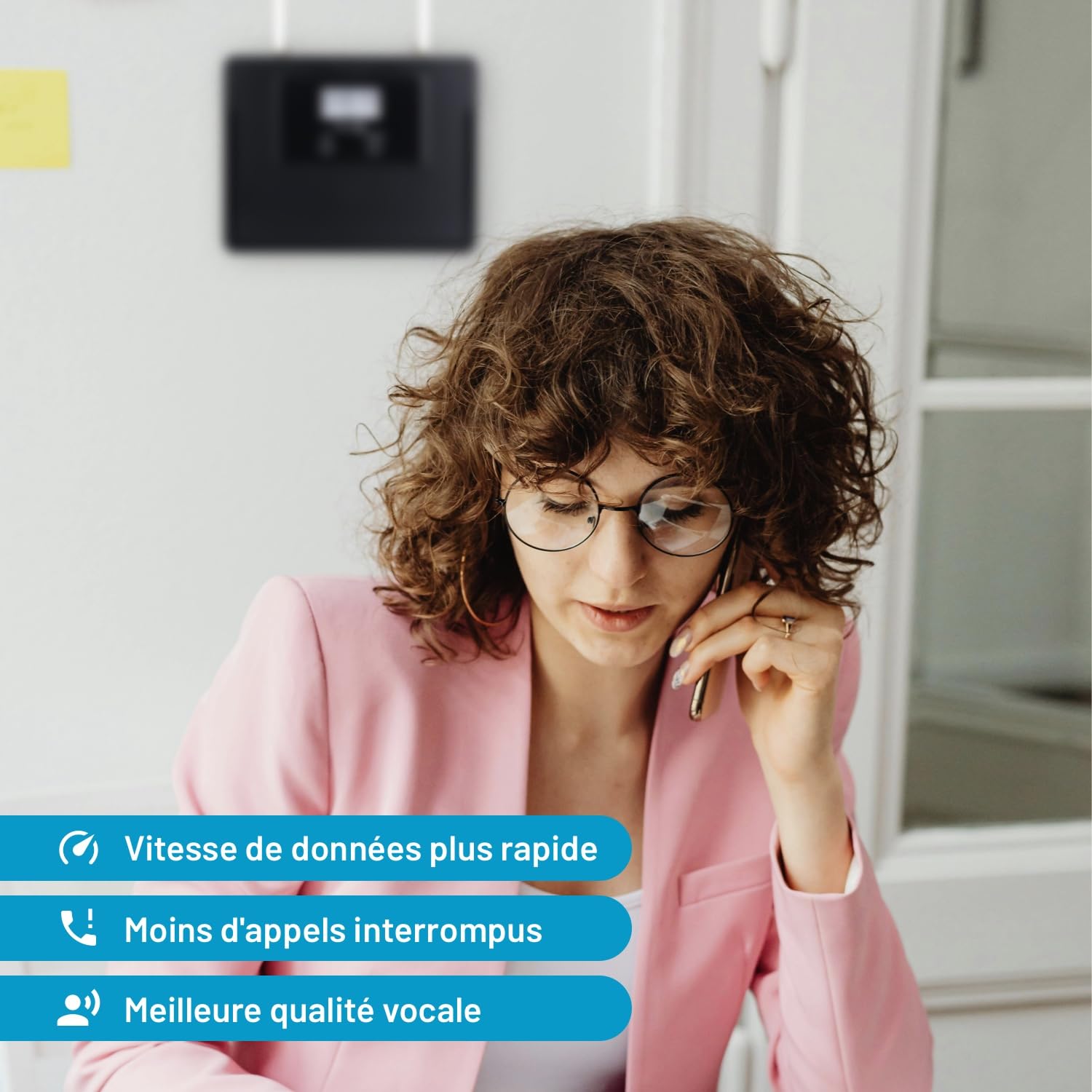 Amplificateur 4G LTE GSM – Bandes 3/8 – 900/1800 MHz – Compatible Tous Opérateurs – Répéteur Réseau Mobile – 70dB Gain – Appels et Internet Stables – Certifié CE RoHS