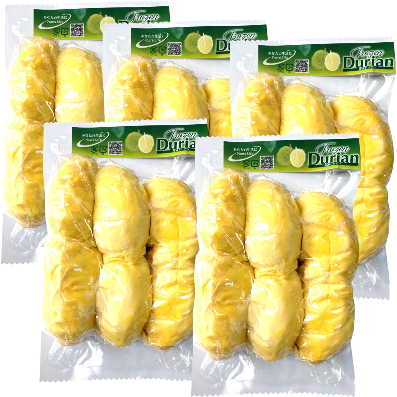 Amazon | ユアーズライフ 高級ドリアン durian 榴莲 500g 糖度40 HACCP