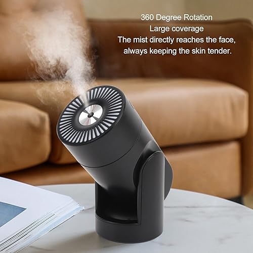 Miniatura 2 de Mini humidificador portátil, humidificador de aire silencioso, pequeño humidificador de niebla fría, humidificador de escritorio USB para automóvil,