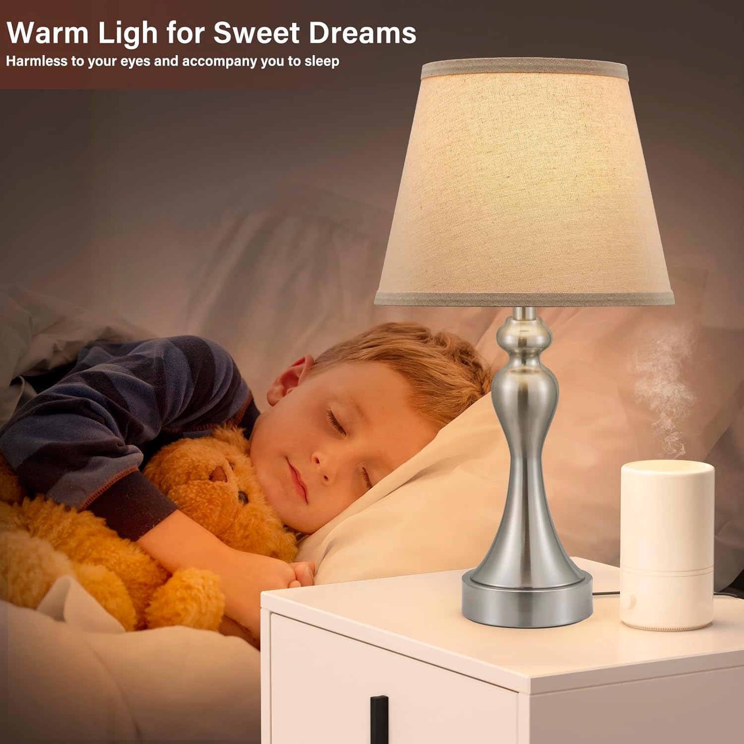 Illuminate Your Space: Review of Seealle Touch Lamps for Night Stands