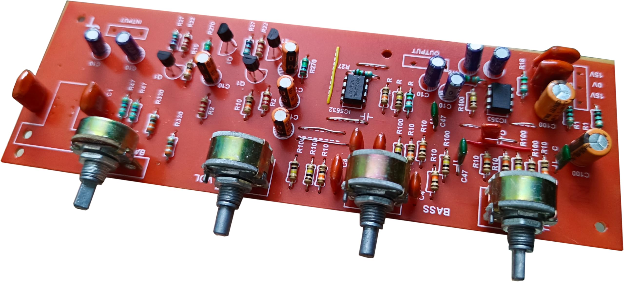 Belfin Bass - Treble & Volume Control Board Audio Pre Amplifier-image-11