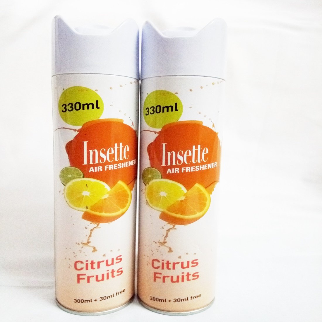 Insette Air Freshener Citrus Fruits 300ml (Q)