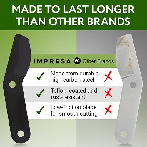 Miniatura 4 de IMPRESA Lopper - Cuchillas de repuesto  Paquete de 2 unidades compatibles con Fiskars PowerGear de 25 pulgadas31 pulgadas y PowerGear 2 de 27