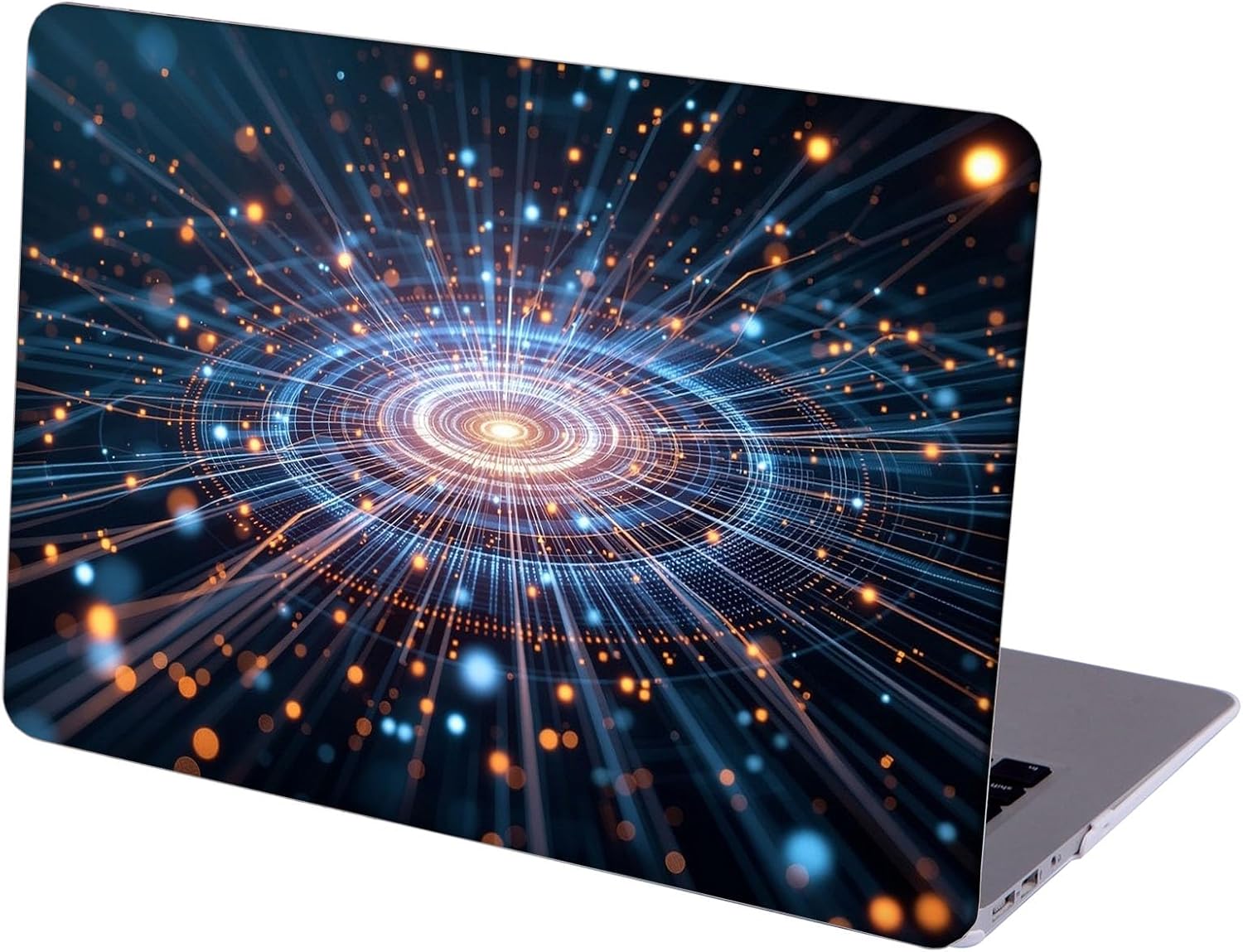 Compatible with MacBook Neo 13-inch, Hard Shell Case with Keyboard Cover and Screen Protector (A3404 A18 Pro chip, 2026 Release) - Big Data Pattern MC22360