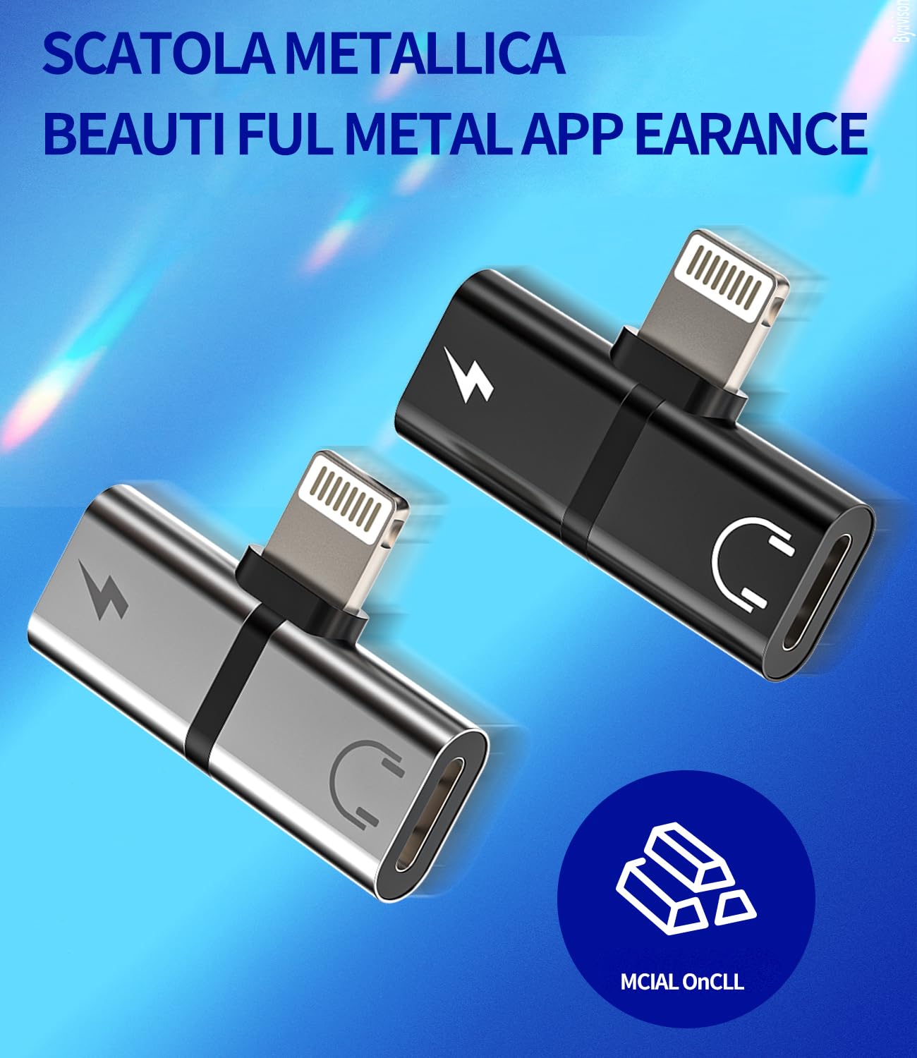 Adattatore Lightning Jack Cuffie(2pack)per iPhone 14 13 Pro Max per Apple MFi Certified Cavo Caricatore Aux Audio Dongle per iPad Autoradio Cavetto Accessori Doppio Lighting Headphone Ricarica Adapter