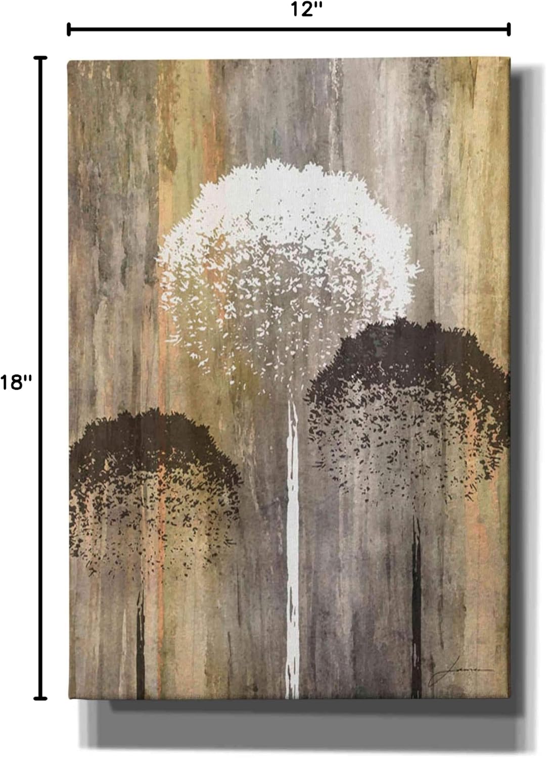 Epic Graffiti 'Rustic Garden I' by James Burghardt, Canvas Wall Art, 12"x18"