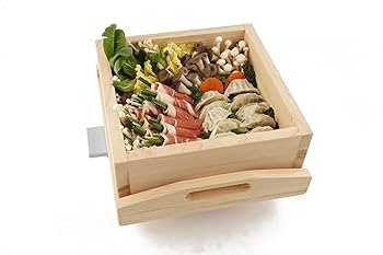 Amazon.com: BOUMBI Hinoki wood Square Steamer, available for