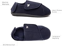 Vista 35 de EuropeanSoftest - Pantuflas clásicas con forro de rizo francés para mujer, con espuma viscoelástica 80-D, transpirables, lavables, para interiores